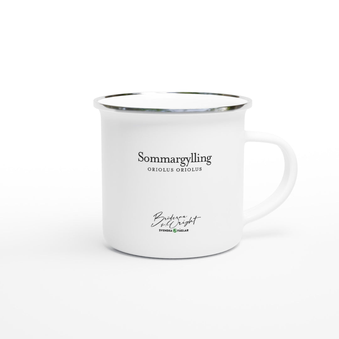 Emaljkopp med Sommargylling